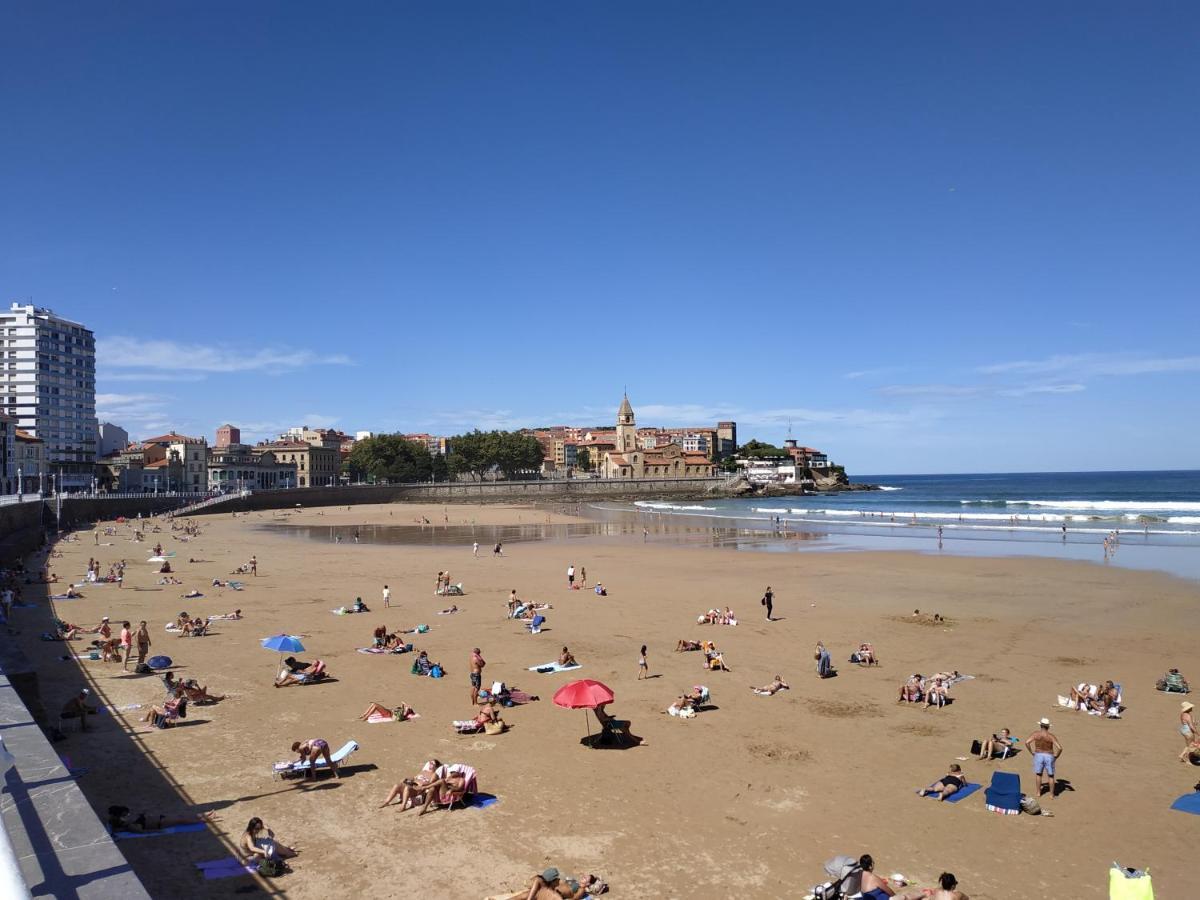 Appartamento El Rincon Del Puerto Gijón Esterno foto